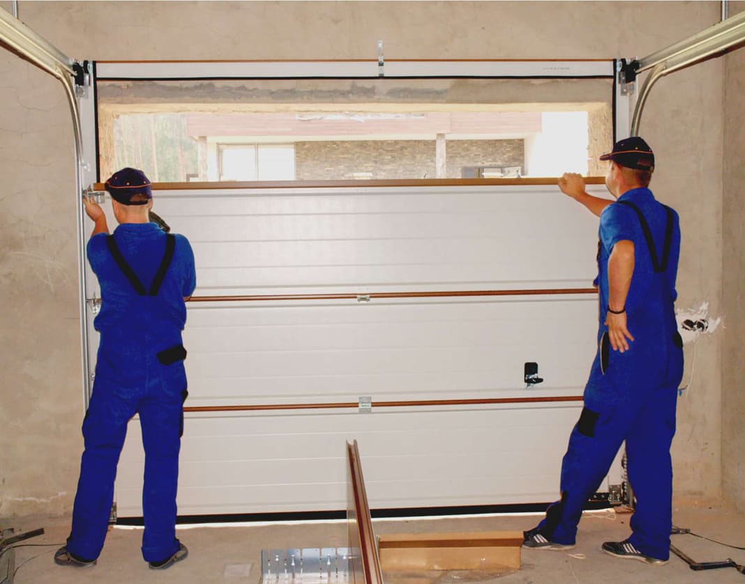 New garage door commercial garage door